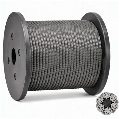 Cáp tời cẩu lõi thép